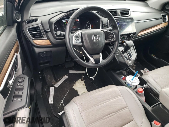 2017 Honda CR-V Touring with VIN 2HKRW2H90HH657450, listed as a Copart auction lot 52821895 with 154,801 mi miles and Salvage Title. Bid and sale history available at carsss.com. Image 8.