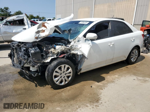 2010 Kia Forte EX with VIN KNAFU4A26A5822258, listed as a Copart auction lot 70169704 with Not Provided miles and Non Repairable. Bid and sale history available at carsss.com. Image 1.