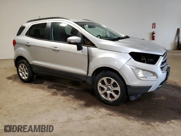 2021 Ford EcoSport SE with VIN MAJ6S3GL0MC402777, listed as a Copart auction lot 58030075 with 33,496 mi miles and Salvage title. Bid and sale history available at DreamBid. Image 4.