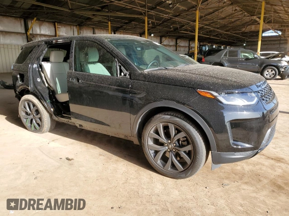 2023 Land Rover Discovery Sport SE with VIN SALCP2FX8PH333270, listed as a Copart auction lot 51149765 with 16,975 mi miles and Salvage Title. Bid and sale history available at DreamBid. Image 4.