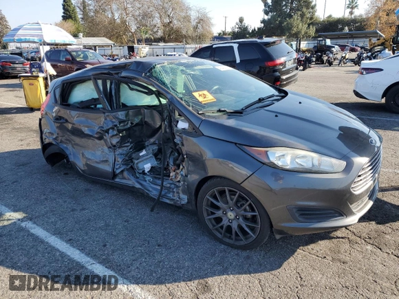 2017 Ford Fiesta SE with VIN 3FADP4EE7HM126038, listed as a Copart auction lot 42426755 with Not Provided miles and Salvage Title. Bid and sale history available at carsss.com. Image 4.