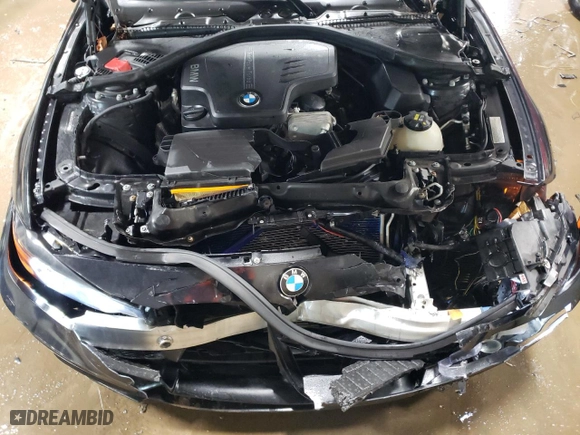 2015 BMW 3 Series 328i with VIN WBA3A5G53FNS90106, listed as a Copart auction lot 46418895 with 57,974 mi miles and Salvage Title. Bid and sale history available at carsss.com. Image 11.