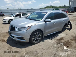 2020 Acura MDX Advance with VIN 5J8YD4H8XLL016980, listed as a Copart auction lot 62711835 with 31,975 mi miles and Salvage title. Bid and sale history available at DreamBid. Image 1.