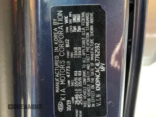 2020 Kia Sportage EX with VIN KNDPNCAC4L7762592, listed as a Copart auction lot 54369225 with 95,998 mi miles and Salvage title. Bid and sale history available at DreamBid. Image 15.