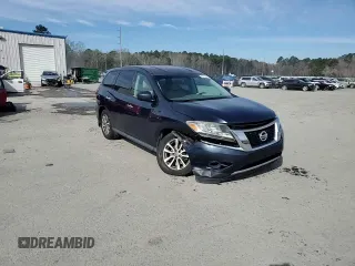 2013 Nissan Pathfinder SL with VIN 5N1AR2MN3DC671576, listed as a Copart auction lot 46727815 with 124,834 mi miles and Salvage Title. Bid and sale history available at DreamBid. Image 14.
