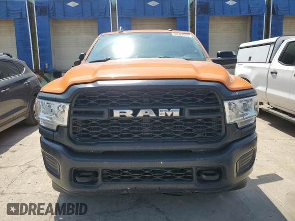 2021 Ram 2500 with VIN 3C6MR4AL2MG627234, listed as a Copart auction lot 53524525 with 166,195 mi miles and Salvage title. Bid and sale history available at DreamBid. Image 5.