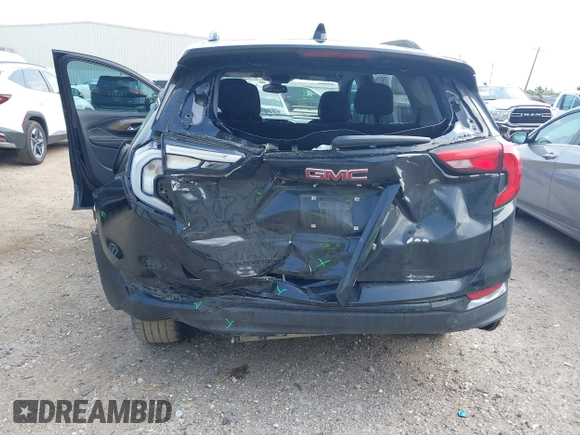 2021 GMC Terrain SLE z VIN 3GKALMEVXML344634, wystawiony jako IAAI lot #42041262 z przebiegiem 44 477 mil mil oraz . Historia ofert i sprzedaży dostępna na DreamBid. Obrazek 6.