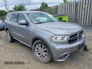 2015 Dodge Durango SXT with VIN 1C4RDJAG9FC917085, listed as a IAAI auction lot 42385710 with 132,532 mi miles and . Bid and sale history available at DreamBid. Image 1.
