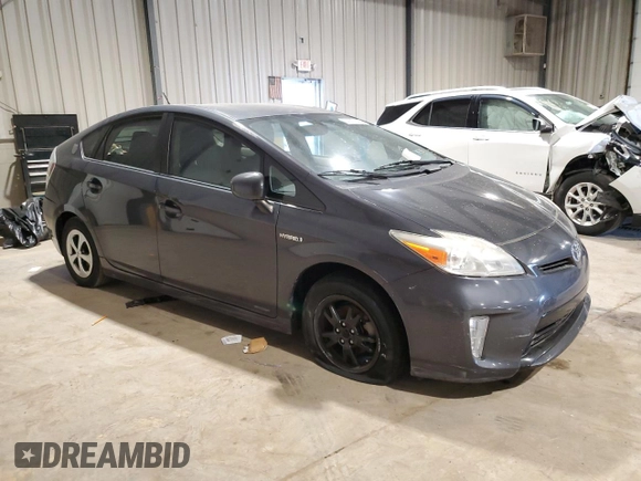 2012 Toyota Prius One with VIN JTDKN3DU9C1507597, listed as a Copart auction lot 54329345 with 127,491 mi miles and Salvage Title. Bid and sale history available at carsss.com. Image 4.