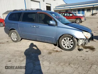 2008 Kia Sedona EX with VIN KNDMB233186246240, listed as a Copart auction lot 48360345 with 205,515 mi miles and Salvage Title. Bid and sale history available at carsss.com. Image 4.