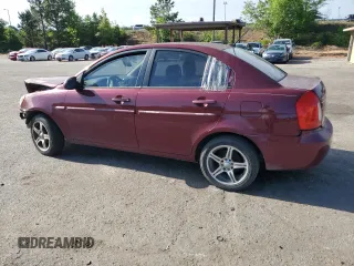 2009 Hyundai Accent Auto GLS with VIN KMHCN46C29U289987, listed as a Copart auction lot 55254085 with 164,363 mi miles and Salvage title. Bid and sale history available at DreamBid. Image 2.