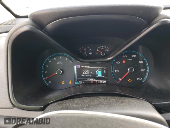 2016 Chevrolet Colorado 4WD LT with VIN 1GCGTCE33G1144558, listed as a Copart auction lot 45283665 with 157,486 mi miles and Salvage title. Bid and sale history available at DreamBid. Image 9.