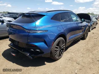 2023 Aston Martin DBX 707 with VIN SD7VUJBW1PTV06463, listed as a Copart auction lot 55336944 with 13,126 mi miles and Salvage Title. Bid and sale history available at carsss.com. Image 3.