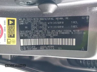 2019 Toyota Highlander SE z VIN 5TDJZRFH0KS584881, wystawiony jako IAAI lot #42016362 z przebiegiem 65 704 mil mil oraz . Historia ofert i sprzedaży dostępna na DreamBid. Obrazek 9.