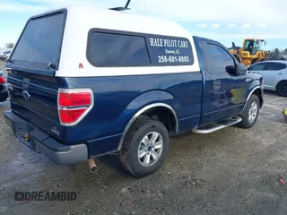 2013 Ford F-150 XL with VIN 1FTMF1CM1DKG40796, listed as a IAAI auction lot 41208425 with 154,987 mi miles and . Bid and sale history available at carsss.com. Image 4.