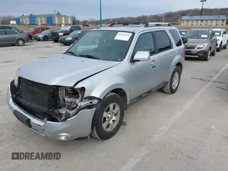 2011 Ford Escape Limited with VIN 1FMCU9E7XBKB43374, listed as a IAAI auction lot 41518116 with 151,444 mi miles and . Bid and sale history available at DreamBid. Image 2.