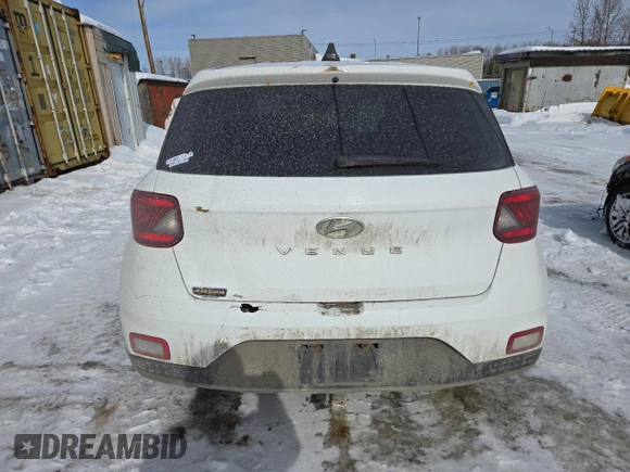 2021 Hyundai Venue SE with VIN KMHRB8A31MU094862, listed as a Copart auction lot 45573855 with 169,095 mi miles and Salvage Title. Bid and sale history available at DreamBid. Image 6.