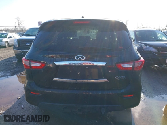 2014 Infiniti QX60 with VIN 5N1AL0MM1EC530830, listed as a IAAI auction lot 41872437 with 152,529 mi miles and . Bid and sale history available at DreamBid. Image 16.
