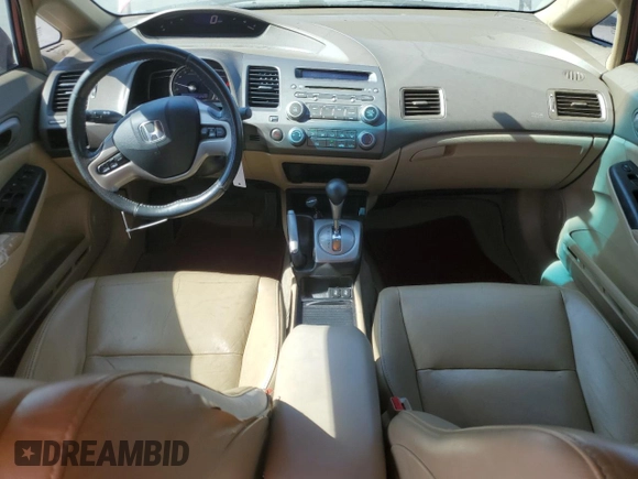 2008 Honda Civic EX-L z VIN 2HGFA169X8H534523, wystawiony jako Copart lot #58403395 z przebiegiem 184 220 mil mil oraz Szkoda całkowita • Salvage title. Historia ofert i sprzedaży dostępna na DreamBid. Obrazek 8.