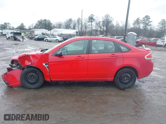 2008 Ford Focus SE with VIN 1FAHP35N88W115089, listed as a IAAI auction lot 41457094 with 256,088 mi miles. Bid and sale history available at carsss.com. Image 14.