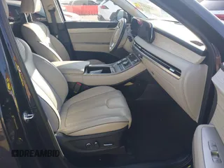 2024 Hyundai Palisade Calligraphy z VIN KM8R7DGE9RU713380, wystawiony jako IAAI lot #41959261 z przebiegiem 39 401 mil mil oraz . Historia ofert i sprzedaży dostępna na DreamBid. Obrazek 5.
