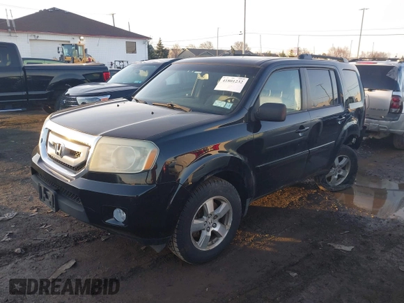 2009 Honda Pilot EX-L with VIN 5FNYF48659B012032, listed as a IAAI auction lot 41801232 with 205,636 mi miles and . Bid and sale history available at carsss.com. Image 17.