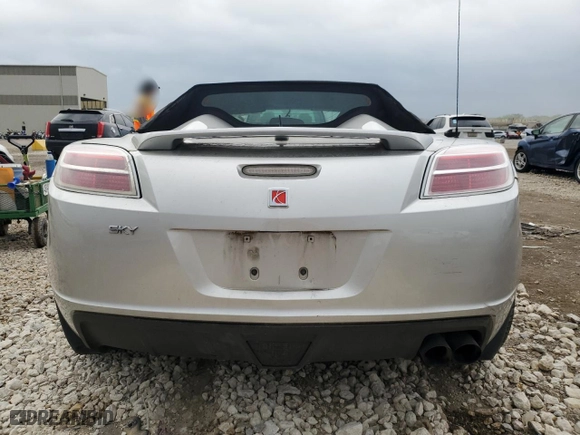 2007 Saturn Sky with VIN 1G8MB35B17Y104526, listed as a Copart auction lot 51235114 with NaN miles and Salvage Title. Bid and sale history available at carsss.com. Image 6.