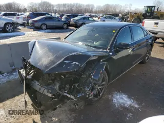 2012 Audi A8 L with VIN WAURVAFD2CN024877, listed as a Copart auction lot 45857735 with 104,641 mi miles and Salvage Title. Bid and sale history available at carsss.com. Image 1.