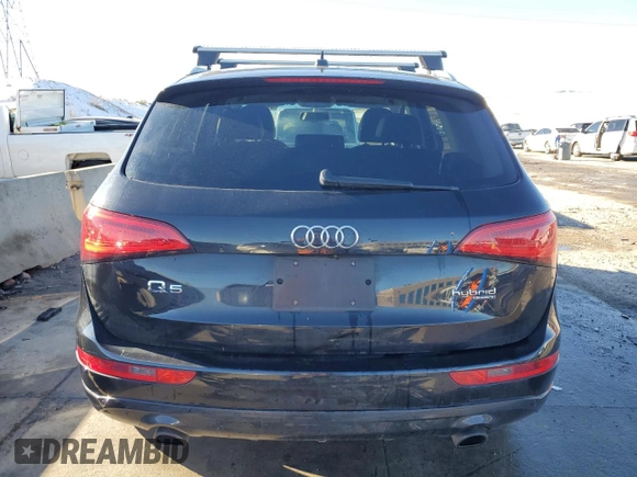 2013 Audi Q5 Hybrid Prestige with VIN WA1C8AFP0DA096531, listed as a Copart auction lot 80318424 with 114,454 mi miles and Salvage title. Bid and sale history available at DreamBid. Image 6.