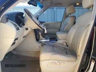 2012 Infiniti QX56 7-passenger with VIN JN8AZ2NE1C9020448, listed as a Copart auction lot 76786414 with 188,572 mi miles and Clean Title. Bid and sale history available at carsss.com. Image 7.