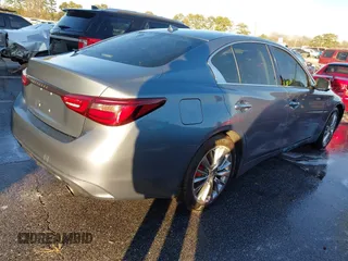 2018 Infiniti Q50 Sport z VIN JN1EV7AP1JM359110, wystawiony jako IAAI lot #41261129 z przebiegiem 164 675 mil mil oraz . Historia ofert i sprzedaży dostępna na DreamBid. Obrazek 4.