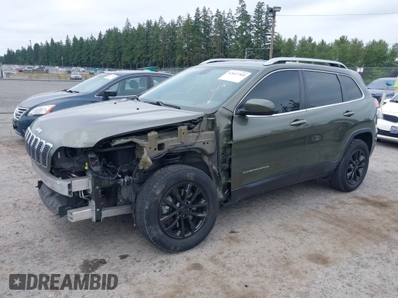 2019 Jeep Cherokee Latitude Plus z VIN 1C4PJMLB2KD191884, wystawiony jako IAAI lot #42647360 z przebiegiem 148 680 mil mil oraz . Historia ofert i sprzedaży dostępna na DreamBid. Obrazek 2.
