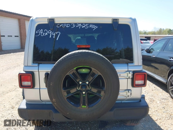 2023 Jeep Wrangler Sport with VIN 1C4HJXDG0PW582947, listed as a IAAI auction lot 41932930 with 19,670 mi miles and . Bid and sale history available at DreamBid. Image 16.