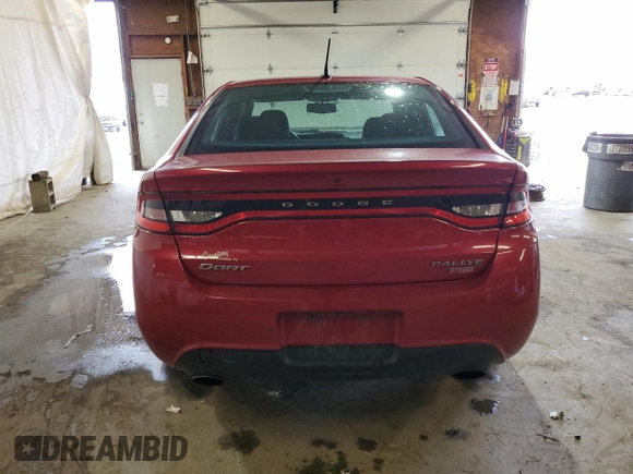2013 Dodge Dart Rallye with VIN 1C3CDFBH7DD682451, listed as a Copart auction lot 51218165 with 145,282 mi miles and Salvage Title. Bid and sale history available at carsss.com. Image 6.