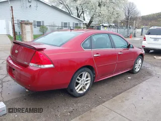 2013 Chevrolet Impala LTZ with VIN 2G1WC5E32D1102744, listed as a IAAI auction lot 42029654 with 93,506 mi miles and . Bid and sale history available at DreamBid. Image 4.