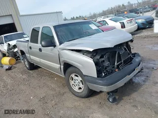 2004 Chevrolet Silverado 1500 Crew Cab LS with VIN 2GCEC13T141284483, listed as a IAAI auction lot 41423567 with 1 mi miles. Bid and sale history available at carsss.com. Image 1.