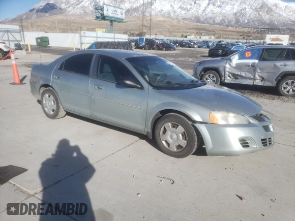 2006 Dodge Stratus SXT z VIN 1B3AL46T76N227963, wystawiony jako Copart lot #87765365 z przebiegiem 125 051 mil mil oraz Szkoda całkowita • Salvage title. Historia ofert i sprzedaży dostępna na DreamBid. Obrazek 4.