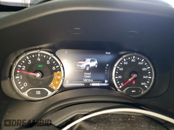 2023 Jeep Renegade Latitude z VIN ZACNJDB12PPP41283, wystawiony jako Copart lot #46307735 z przebiegiem 16 918 mil mil oraz Szkoda całkowita • Salvage title. Historia ofert i sprzedaży dostępna na DreamBid. Obrazek 9.