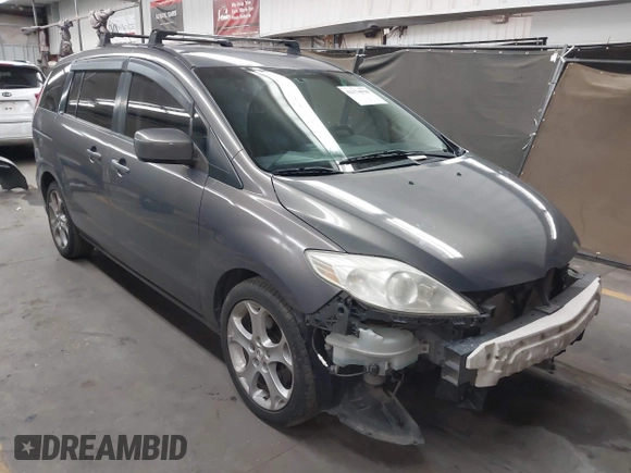 2010 Mazda 5 Sport with VIN JM1CR2WL8A0361879, listed as a IAAI auction lot 42174918 with 179,058 mi miles and . Bid and sale history available at DreamBid. Image 1.