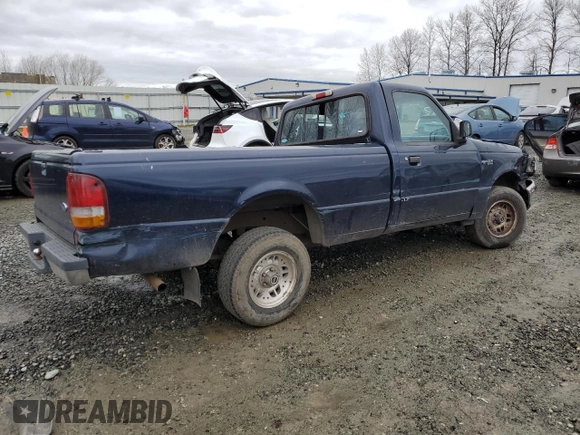 1994 Ford Ranger Splash with VIN 1FTCR10A5RPB03436, listed as a Copart auction lot 48912405 with 245,705 mi miles and Salvage Title. Bid and sale history available at DreamBid. Image 3.