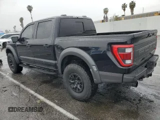 2023 Ford F-150 Raptor with VIN 1FTFW1RG6PFA01658, listed as a Copart auction lot 47601275 with 40,440 mi miles and Salvage Title. Bid and sale history available at DreamBid. Image 2.