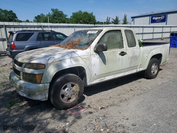2006 Chevrolet Colorado LS with VIN 1GCCS198768326068, listed as a Copart auction lot 51597435 with 143,657 mi miles and Clean Title. Bid and sale history available at carsss.com. Image 1.