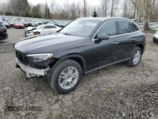 2025 Mercedes-Benz GLC with VIN W1NKM4HB3SF268236, listed as a Copart auction lot 48145645 with 1,184 mi miles and Salvage Title. Bid and sale history available at carsss.com. Image 1.
