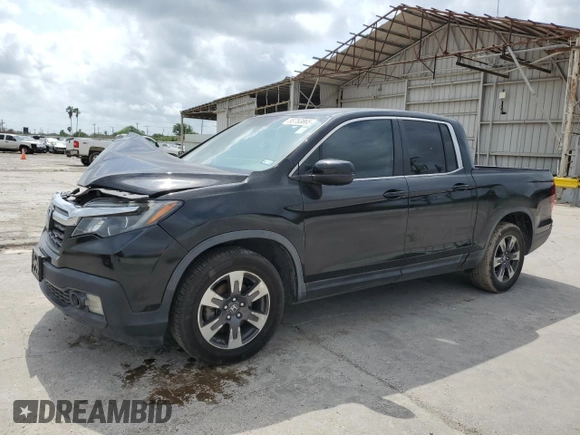 2017 Honda Ridgeline RTL with VIN 5FPYK2F51HB001058, listed as a Copart auction lot 55753865 with 113,539 mi miles and Clean title. Bid and sale history available at DreamBid. Image 1.