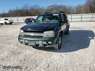 2005 Chevrolet TrailBlazer LS with VIN 1GNET16S356185474, listed as a Copart auction lot 43398405 with 0 mi miles and Salvage Title. Bid and sale history available at carsss.com. Image 12.