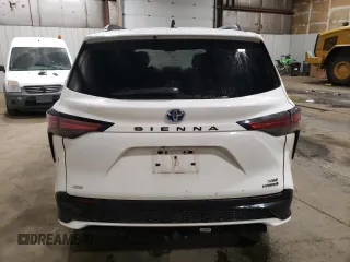 2023 Toyota Sienna XSE with VIN 5TDXSKFC4PS077466, listed as a Copart auction lot 88633535 with 0 mi miles and Salvage Title. Bid and sale history available at carsss.com. Image 6.