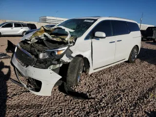 2018 Kia Sedona SX-L with VIN KNDME5C19J6399669, listed as a Copart auction lot 72073194 with 60,657 mi miles and Salvage Title. Bid and sale history available at carsss.com. Image 1.