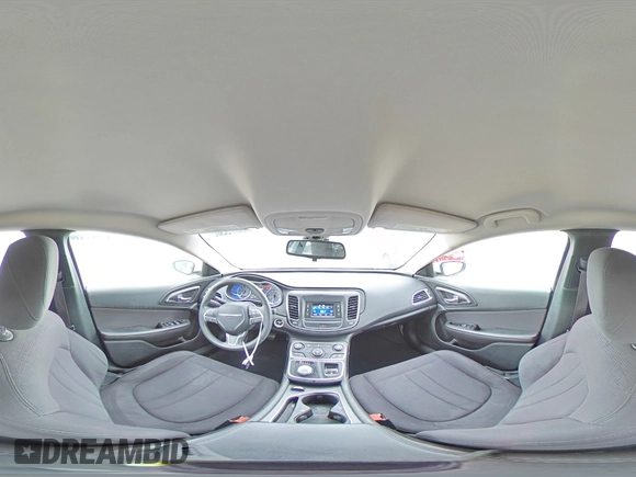 2015 Chrysler 200 Limited with VIN 1C3CCCABXFN579715, listed as a Copart auction lot 55573305 with 138,891 mi miles and Salvage Title. Bid and sale history available at DreamBid. Image 14.