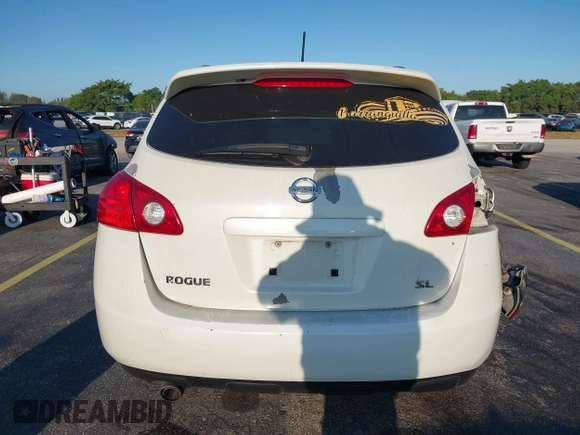 2009 Nissan Rogue SL with VIN JN8AS58T79W329674, listed as a IAAI auction lot 41833891 with 170,396 mi miles and . Bid and sale history available at DreamBid. Image 17.