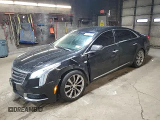 2018 Cadillac XTS Livery with VIN 2G61U5S30J9154988, listed as a Copart auction lot 41517115 with 185,636 mi miles and Salvage Title. Bid and sale history available at carsss.com. Image 1.
